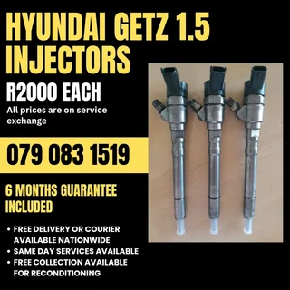 Hyundai Getz 1.5 Injectors For Sale With Warranty