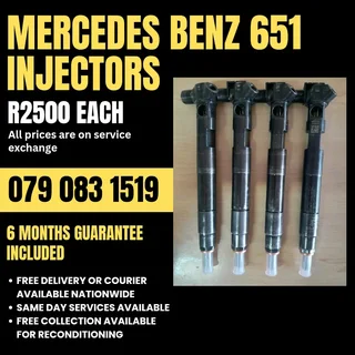 Mercedes Benz 651 Injectors For Sale With Warranty Included