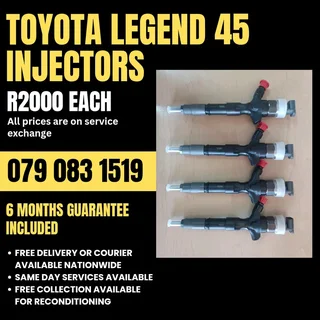 Toyota Legend 45 Injectors For Sale With Warranty