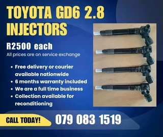 Toyota Gd6 Injectors For Sale With Warranty