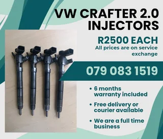 Vw Crafter 2.0 Injectors For Sale With Warranty