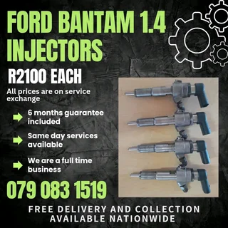 Ford Bamtam 1.4 Injectors For Sale With Warranty