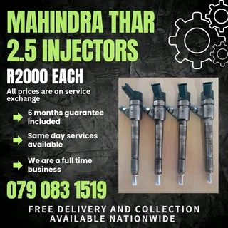 Mahindra Thar 2.5 Injectors For Sale With Warranty