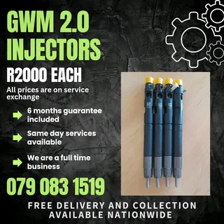 Gwm Steed 2.0 Injectors For Sale With Warranty Included