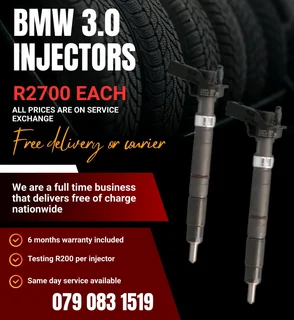Bmw 3.0 Injectors For Sale With Warranty Included