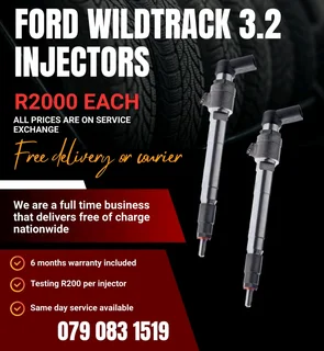 Ford Wildtrack 3.2 Injectors For Sale With Warranty Included