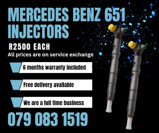 Mercedes Benz 651 Injectors For Sale With Warranty