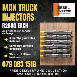 Man Truck Injectors For Sale With Warranty Included