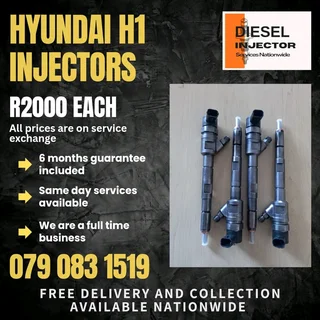 Hyundai H1 Injectors For Sale With Warranty Included