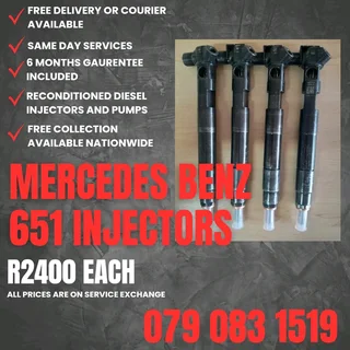 Mercedes Benz 651 Injectors For Sale With Warranty