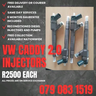Vw Caddy 2.0 Injectors For Sale With Warranty
