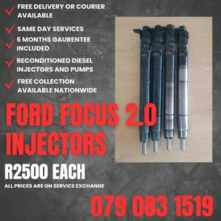 Ford Focus 2.0 Injectors For Sale With Warranty