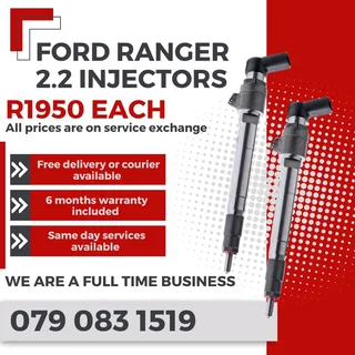 Ford Ranger 2.2 Injectors For Sale With Warranty Included