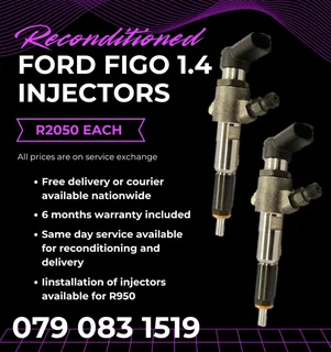 Ford Figo 1.4 Injectors For Sale With Warranty