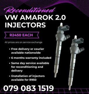 Vw Amarok 2.0 Injectors For Sale With Warranty Included