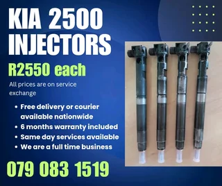 Kia 2500 Injectors For Sale With Warranty