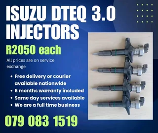 Isuzu Dteq Kb300 Injectors For Sale With Warranty Included