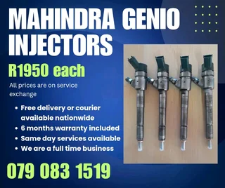 Mahindra Genio Injectors For Sale With Warranty