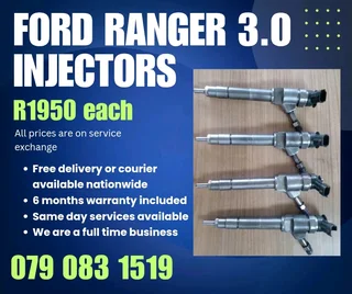Ford Ranger 3.0 Injectors For Sale With Warranty Included