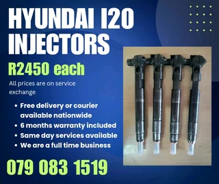 Hyundai I20 Injectors For Sale With Warranty Included