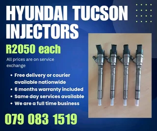 Hyundai Tucson Injectors For Sale With Warranty Included