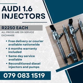 Audi 1.6 Injectors For Sale With Warranty Included