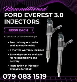 Ford Everest 3.0 Injectors For Sale With Warranty Included
