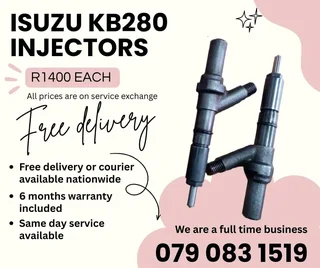 Isuzu Kb280 Injectors For Sale With Warranty Included