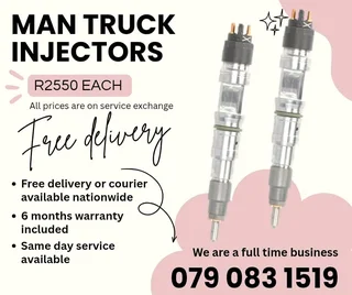 Man Truck Injectors For Sale With Warranty Included