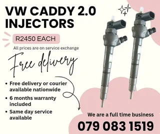 Vw Caddy 2.0 Injectors For Sale With Warranty