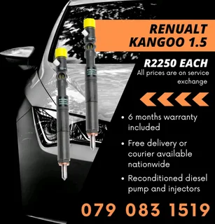 Renault Kangoo 1.5 Injectors For Sale With Warranty Included