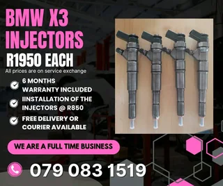 Bmw X3 Injectors For Sale With Warranty Included