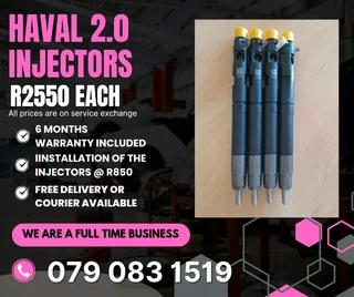 Haval 2.0 Injectors For Sale With Warranty Included
