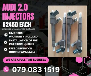 Audi 2.0 Injectors For Sale With Warranty Included