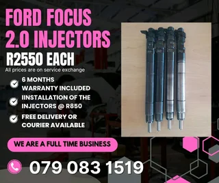 Ford Focus 2.0 Injectors For Sale With Warranty Included