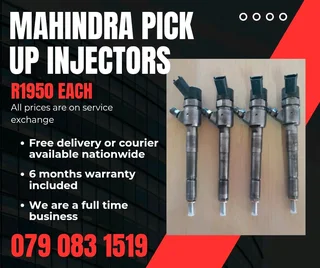 Mahindra Pick Up Injectors For Sale With Warranty Included