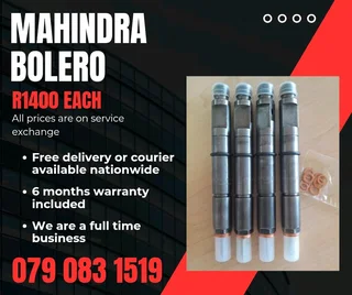 Mahindra Bolero Injectors For Sale With Warranty Included