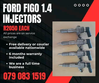 Ford Figo 1.4 Injectors For Sale With Warranty