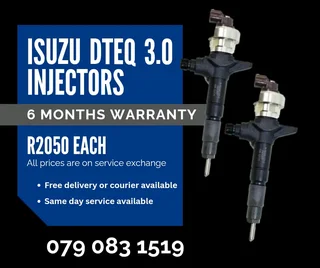 Isuzu Dteq Kb300 Injectors For Sale With Warranty Included