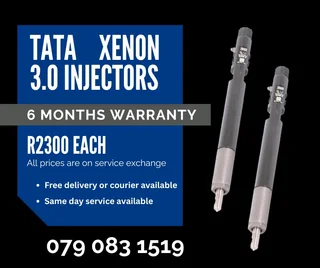 Tata Xenon 3.0 Injectors For Sale With Warranty Included