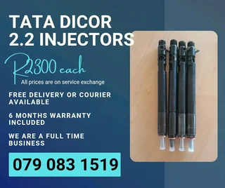 Tata Dicor 2.2 Injectors For Sale With Warranty Included