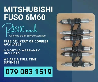 Mitshubishi Fuso Truck Injectors For Sale With Warranty Included