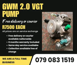 Gwm Steed 2.0 Pump For Sale With Warranty