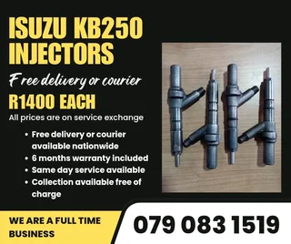 Isuzu Kb250 Injectors For Sale With Warranty Included