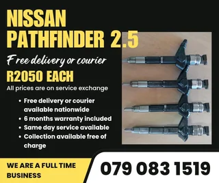 Nissan Pathfinder 2.5 Injectors For Sale With Warranty Included