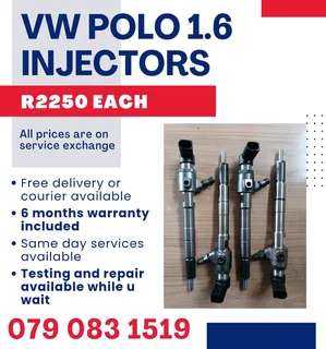 Vw Polo 1.6 Injectors For Sale With Warranty