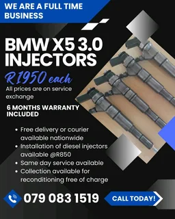 Bmw X5 3.0 Injectors For Sale With Warranty