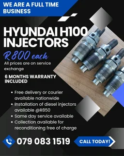 Hyundai H100 Injectors For Sale With Warranty Included