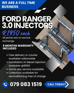 Ford Everest 3.0 Injectors For Sale With Warranty