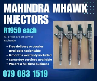 Mahindra Mhawk Injectors For Sale With Warranty Included